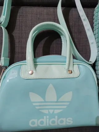 Bolso Adidas Mini Bowling Azul Celeste