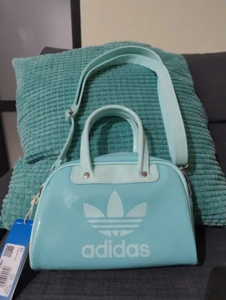 Bolso Adidas Mini Bowling Azul Celeste