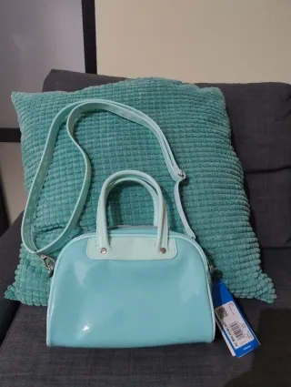 Bolso Adidas Mini Bowling Azul Celeste