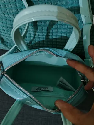 Bolso Adidas Mini Bowling Azul Celeste