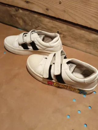 Scarpe Liu Jo bambina bianche velcro