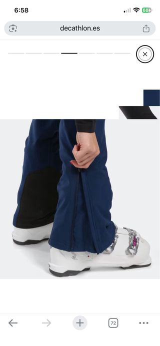 Pantalón esquí mujer 34 KILPI sin estrenar