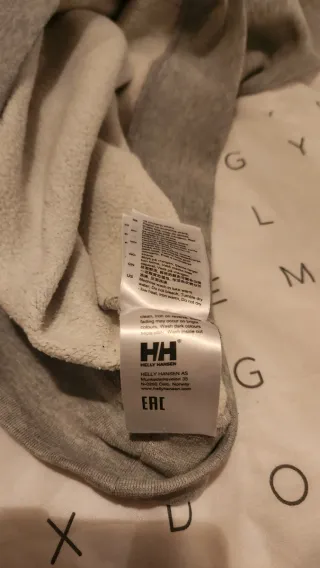 Sudadera Helly Hansen Gris Logo HH Talla Xl