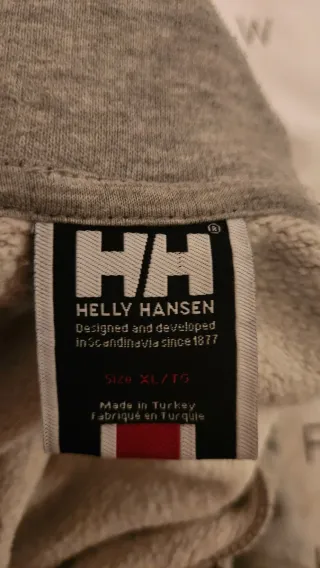 Sudadera Helly Hansen Gris Logo HH Talla Xl