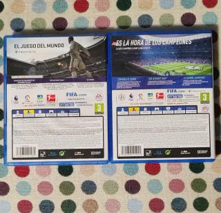 🇪🇸 Lote di videogiochi FIFA PS2, PS3, PS4