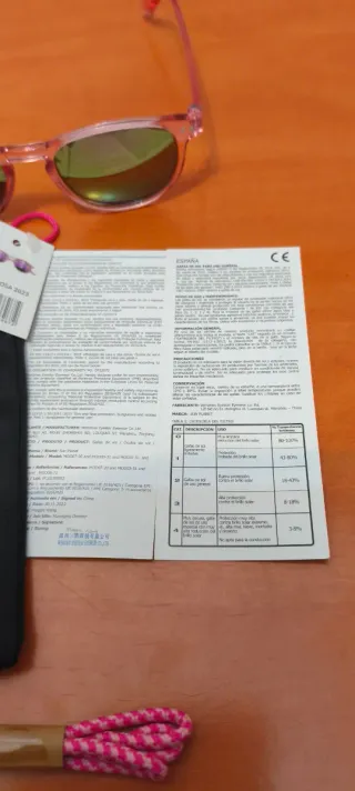 Gafas de sol SunPlanet efecto espejo rosas