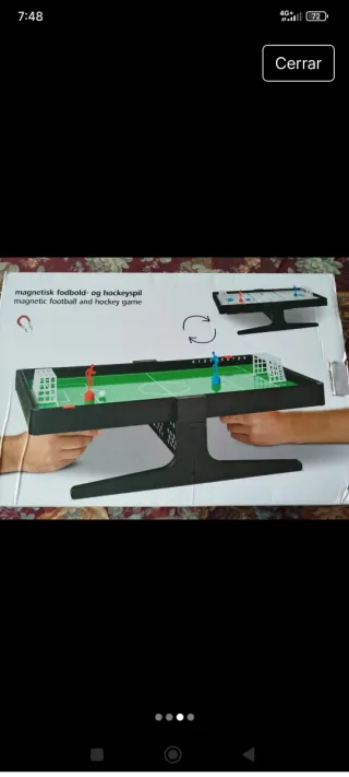 Juego de Hockey y football magnético
