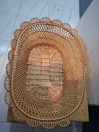 Cesto de mimbre multiusos