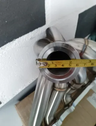 Colector acero inoxidable 1JZ 2JZ V-Band