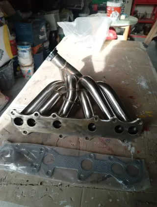 Colector acero inoxidable 1JZ 2JZ V-Band