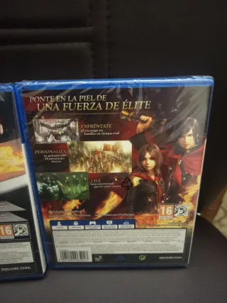 Lote 2 Juegos Final Fantasy PS4