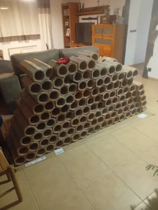 Botelleros de cerámica para vino