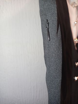 Abito elegante nero e bianco