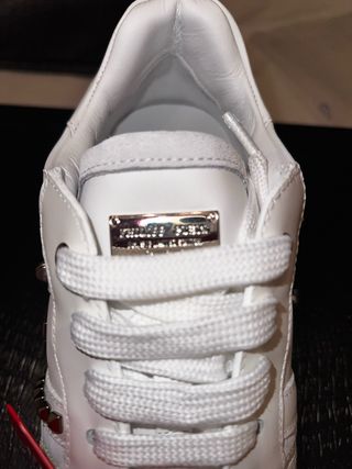 Zapatillas Philipp Plein Talla 39 Blancas
