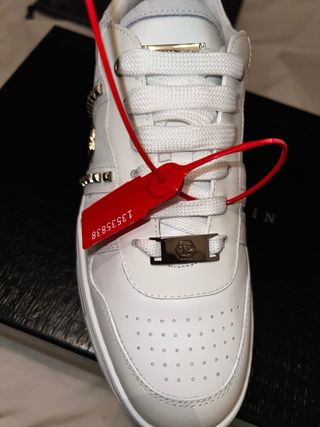 Zapatillas Philipp Plein Talla 39 Blancas