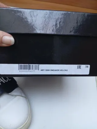 Scarpe Versace Bianche e Nere Tg 38