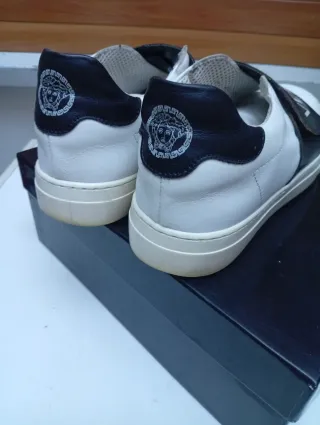Scarpe Versace Bianche e Nere Tg 38