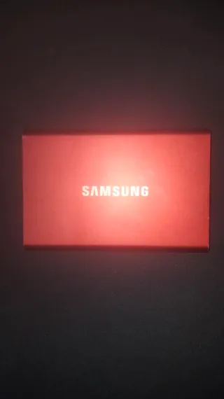 Disco SSD Samsung T7 Portátil Rojo
