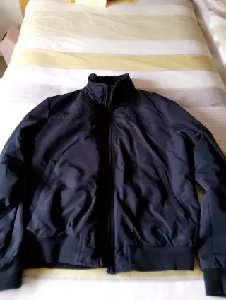 Chaqueta bomber negra Talla M