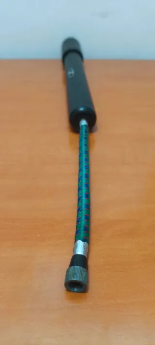 Inflador manual bicicleta MTB Negro