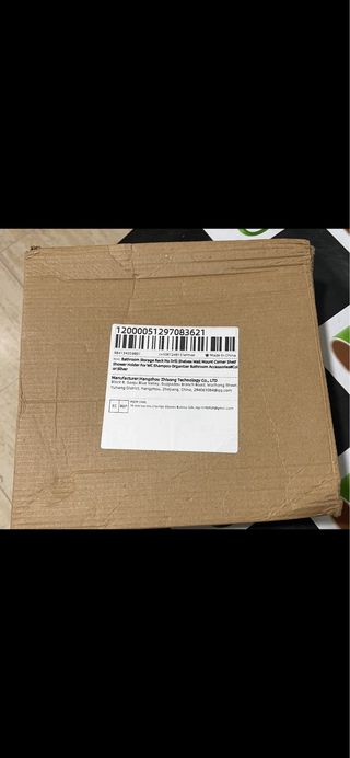 Estante de esquina para baño