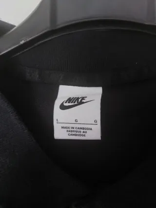 Maglietta Polo Uomo Nike Nera Taglia L