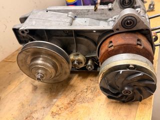 Motor Derbi Variant start pedales