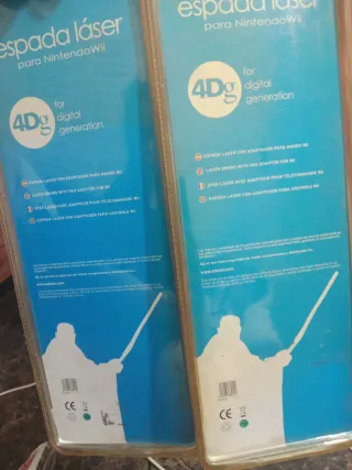 Espadas Láser 4Dg para Nintendo Wii (2 Unidades)