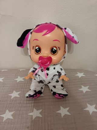Muñeca Bebé Llorón Dalmata