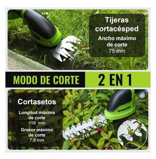 WORKPRO Tijeras Podadora 2 en 1