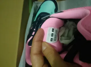 Zapatillas Fila Mujer Talla 40 Rosa y Menta