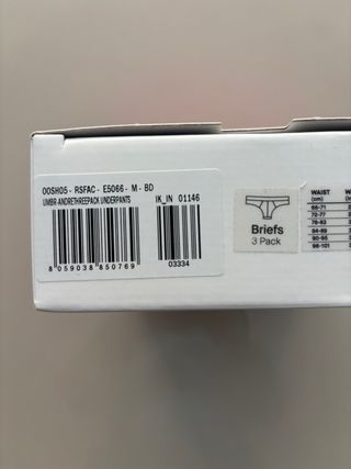 Diésel Pack 3 slips Talla M