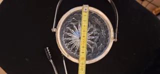 Secchiello portaghiaccio cristallo vintage