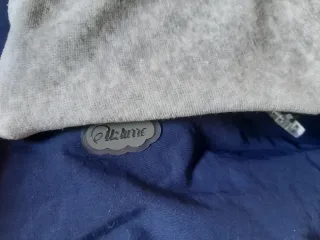 Saco silla paseo Uzturre gris y azul