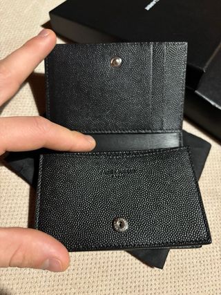 Portafoglio Saint Laurent nero
