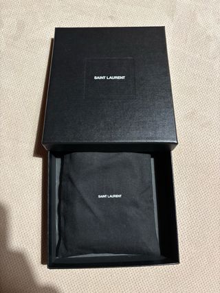 Portafoglio Saint Laurent nero