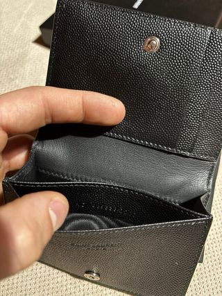 Portafoglio Saint Laurent nero