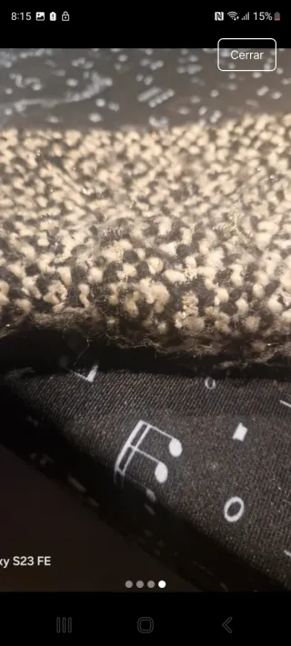 Abrigo Purificación García Negro/Gris