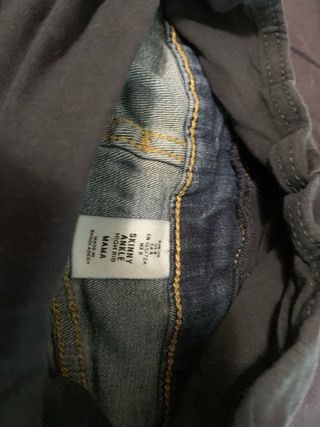 Pantalón premamá vaquero Talla 38 H&M