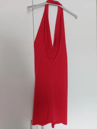 Abito estivo corto donna rosso