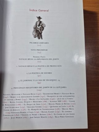 Natalio Rivas Greg. Marañón, diplomacia del jamón