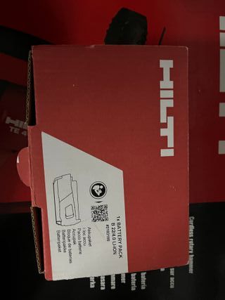 HILTI TE 4-A22 Taladro Percutor Batería 22V