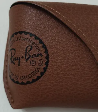 FUNDA GAFAS SOL RAY-BAN MARRÓN ICONS