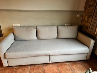 Sofá Cama Ikea Beige Tela modelo FRIHETEN