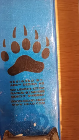 Esquís infantiles Head Frost 107cm