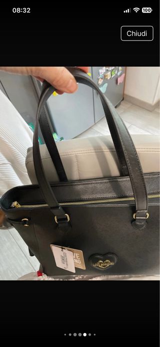 Borsa Love Moschino nera nuova