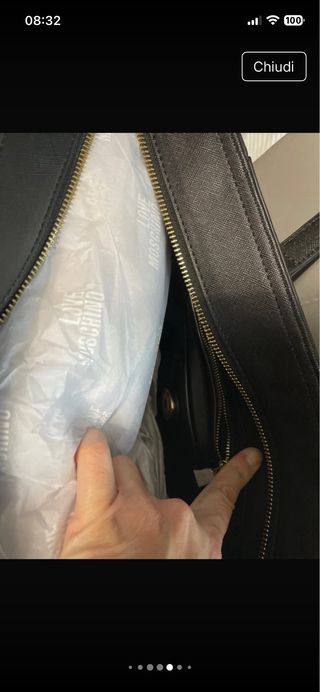 Borsa Love Moschino nera nuova