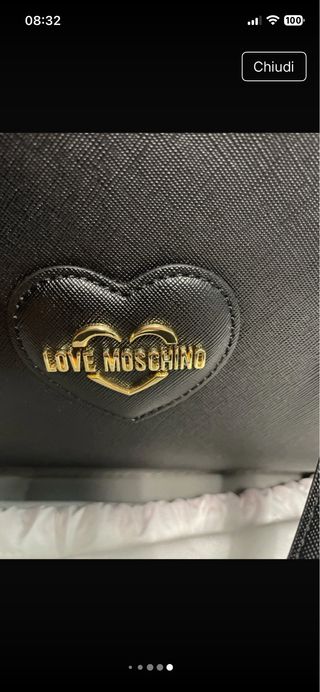 Borsa Love Moschino nera nuova