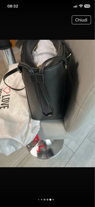 Borsa Love Moschino nera nuova