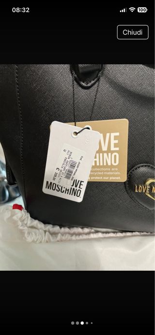 Borsa Love Moschino nera nuova